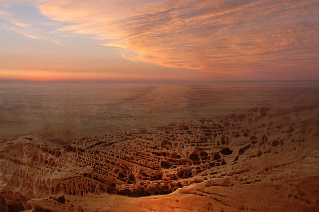沙漠 全景 日落 - 上的免费照片