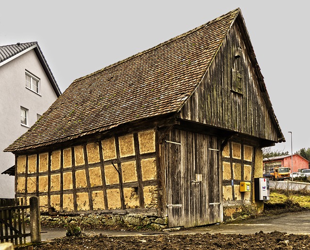 谷仓 半木结构的房子 老的 - 上的免费照片