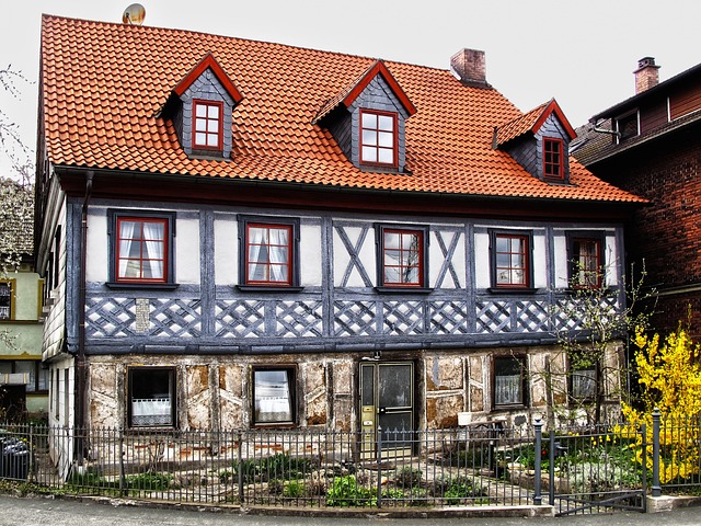 历史中心 半木结构的房子 历史的 - 上的免费照片
