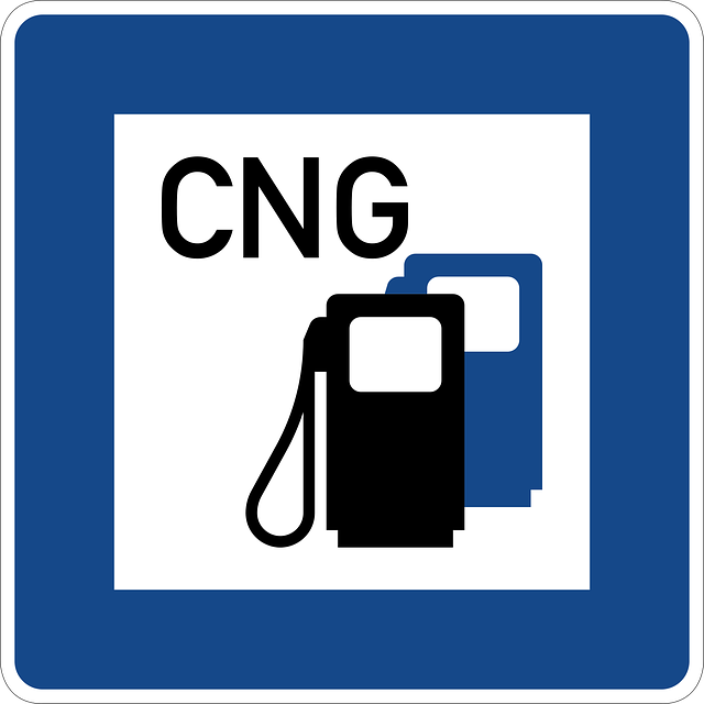 交通标志 Cng 加油站 - 免费矢量图形