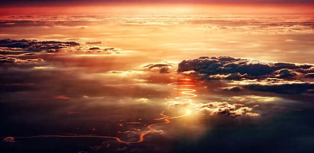 云 日落 太阳 - 上的免费照片