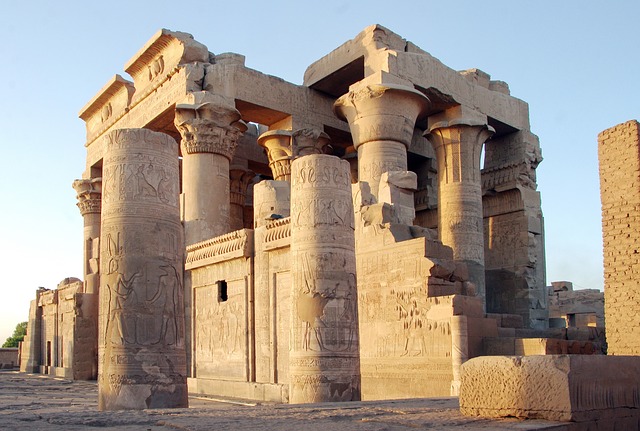 埃及 Kom-Ombo 寺庙 - 上的免费照片