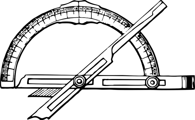 量角器 数学 角度 - 免费矢量图形
