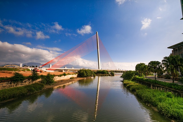 越南 岘港 Tran Thi Ly桥 - 上的免费照片