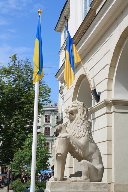 乌克兰国旗 乌克兰 狮子 - 上的免费照片