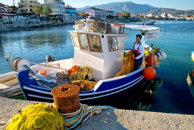 渔船 萨摩斯 希腊 - 上的免费照片