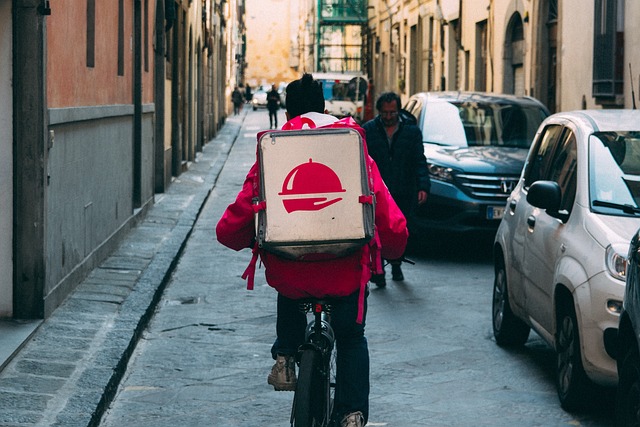 Foodora 自行车 交货 - 上的免费照片