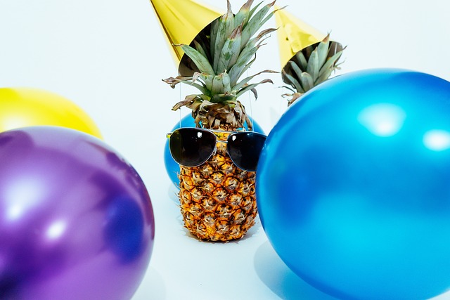 菠萝 派对帽子 庆典 - 上的免费照片