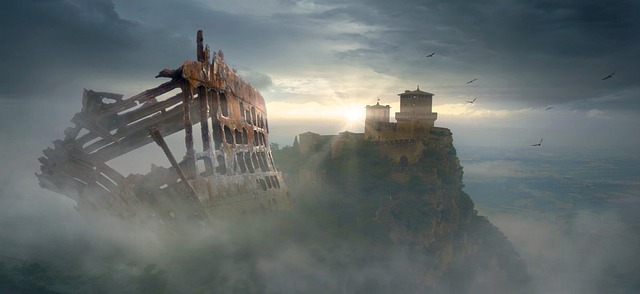 幻想 城堡 多雾路段 - 上的免费照片