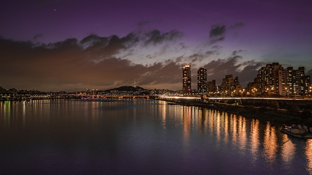 夜景 汉城 韩国 - 上的免费照片