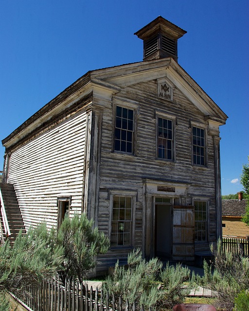 校舍和共济会的小屋 蒙大拿 Bannack - 上的免费照片