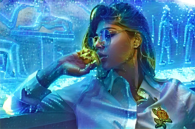 女士 蓝色的 科幻 - 上的免费图片