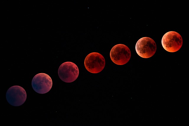 血月 月亮 夜晚 - 上的免费照片