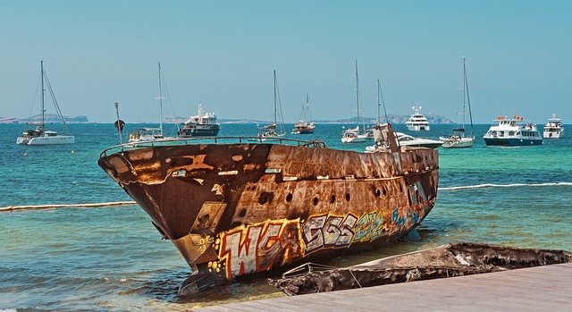 船 被遗弃 沉船 - 上的免费照片