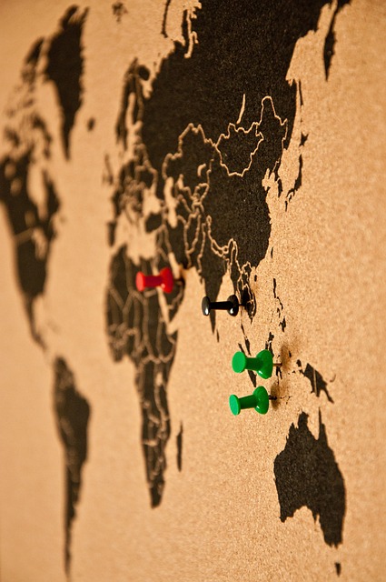 针板 公告板 世界地图 - 上的免费照片