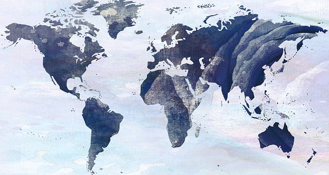 世界地图 地球 大陆 - 上的免费图片