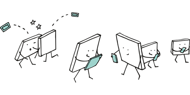 像素细胞 像素 社会网络 - 免费矢量图形