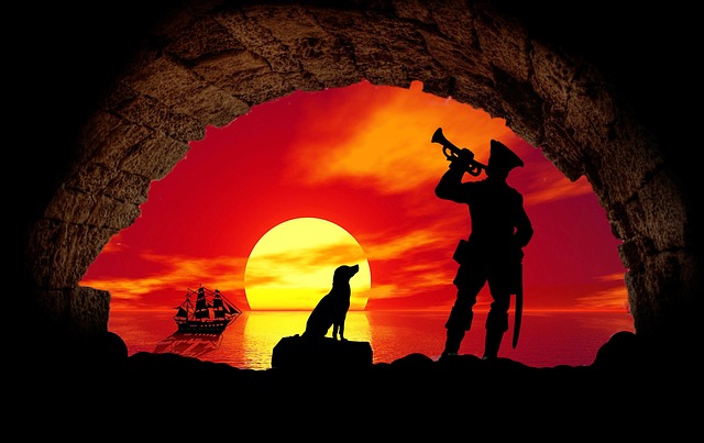 海盗 洞穴 狗 - 上的免费照片