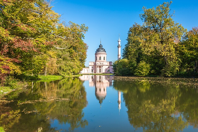 Schwetzingen 清真寺 红色清真寺 - 上的免费照片