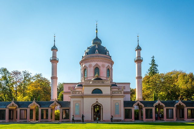 Schwetzingen 清真寺 红色清真寺 - 上的免费照片