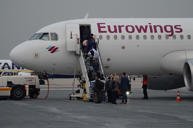 飞机 Eurowings 客机 - 上的免费照片