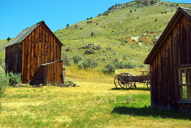 Bannack蒙大拿州的场景 Bannack 蒙大拿 - 上的免费照片