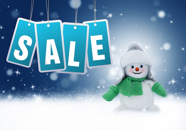 销售 雪人 新的一年的折扣 - 上的免费图片