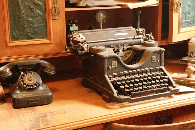 打字机 电话 古董 - 上的免费照片