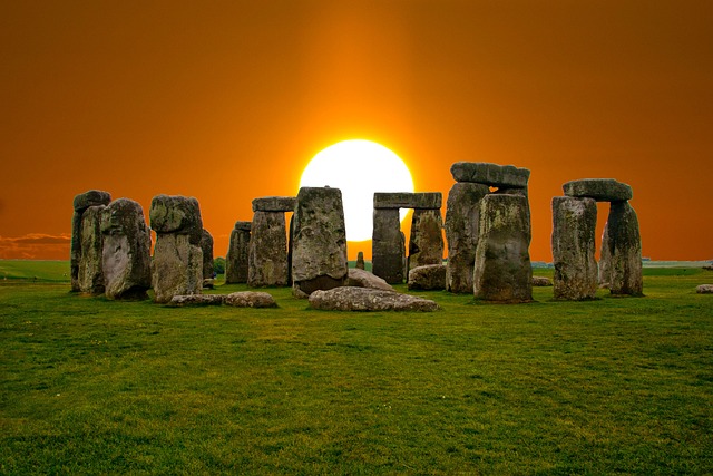 日出 巨石阵 神秘 - 上的免费照片