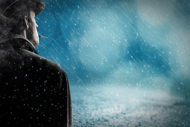 男人 雨 雪的雨 - 上的免费照片