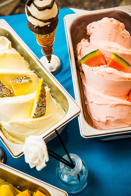 冰淇淋 菠萝 西瓜 - 上的免费照片