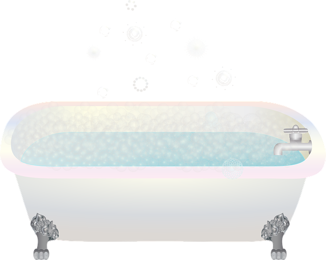 形象的 浴缸 泡泡浴 - 免费矢量图形