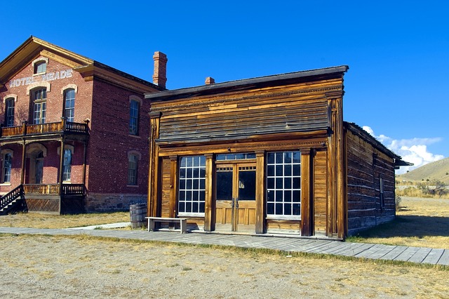 斯金纳的轿车在Bannack 亨利 普卢姆 公路代理商 - 上的免费照片