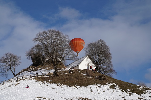 冬天 Hotairballoon 气 - 上的免费照片