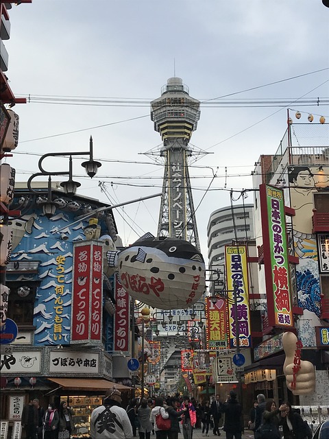 大阪 日本 塔 - 上的免费照片