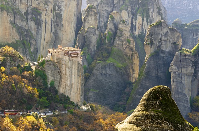 流星雨 希腊 修道院 - 上的免费照片