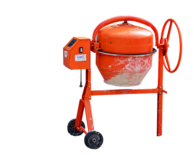搅拌机 混凝土搅拌机 橙色的 - 上的免费照片