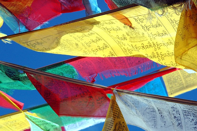 经幡 西藏 Budism - 上的免费照片