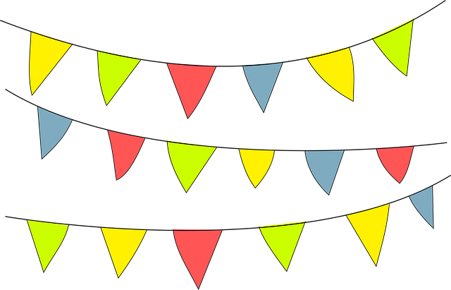 三角旗 派对 装饰品 - 免费矢量图形