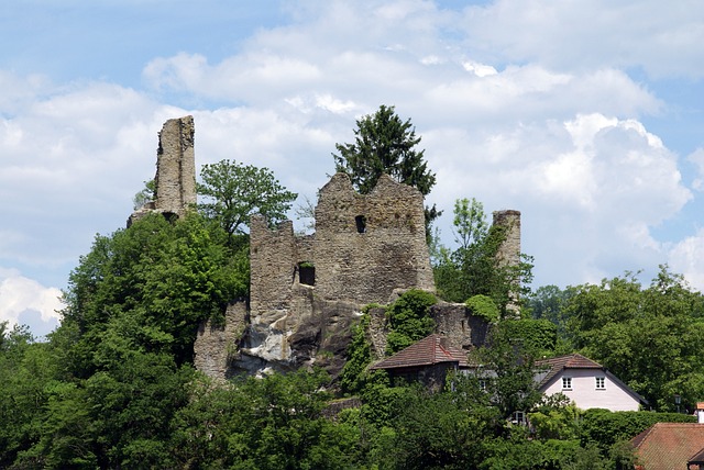 城堡遗址的脖子 帕绍 巴伐利亚 - 上的免费照片