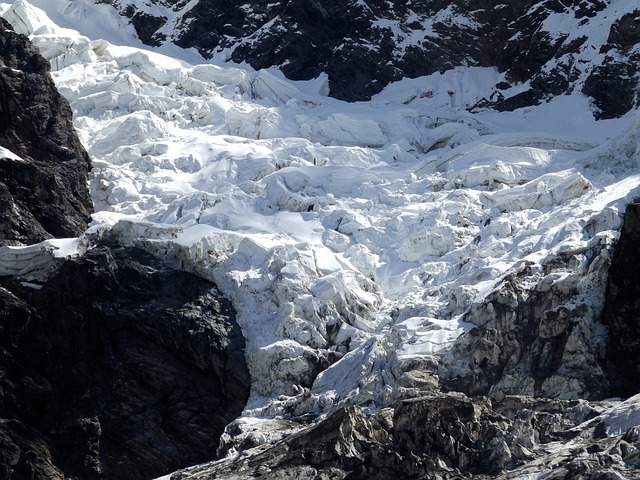 冰川 舌头上的冰川 差距 - 上的免费照片