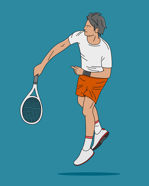 网球 摇摆 专业的 - 免费矢量图形