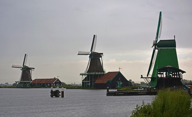 Zaanse Schans 风车 荷兰 - 上的免费照片
