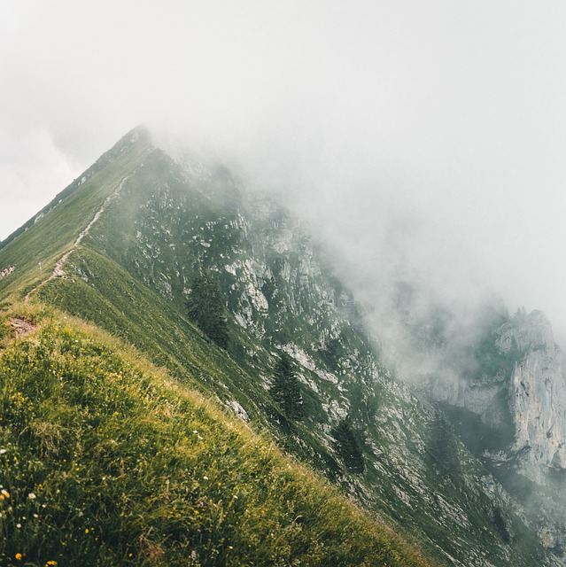 多雾路段 阿尔卑斯山 远足 - 上的免费照片