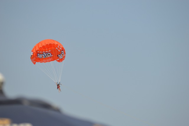 海 跳伞 冒险 - 上的免费照片