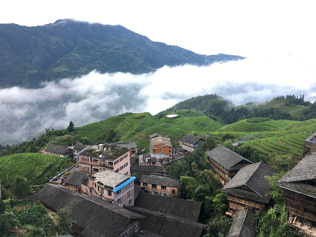 Terrace Longsheng-China 景观 - 上的免费照片