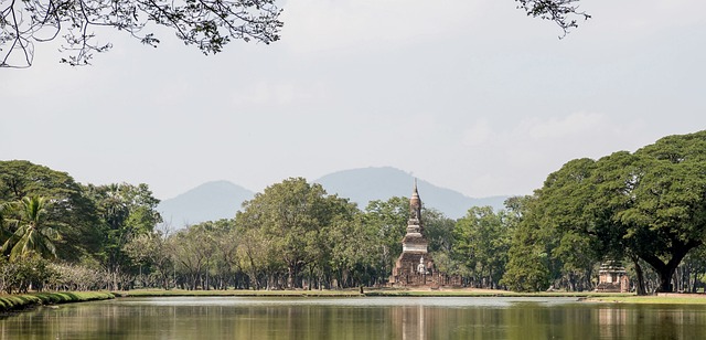 泰国 素可泰 一部分的历史公园 - 上的免费照片