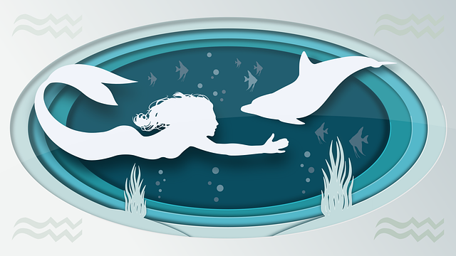 警笛 海豚 剪影 - 免费矢量图形