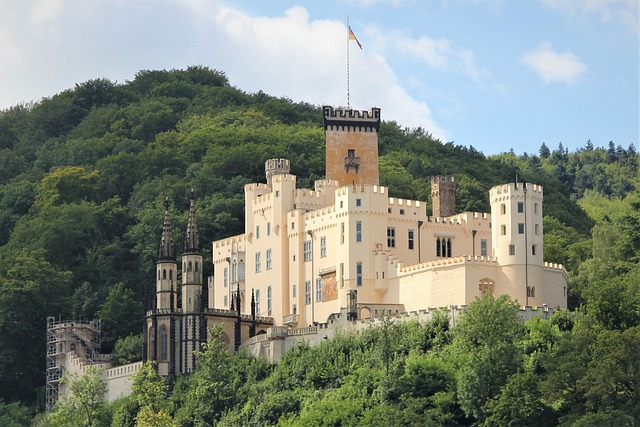 城堡 莱茵河 罗纳 - 上的免费照片