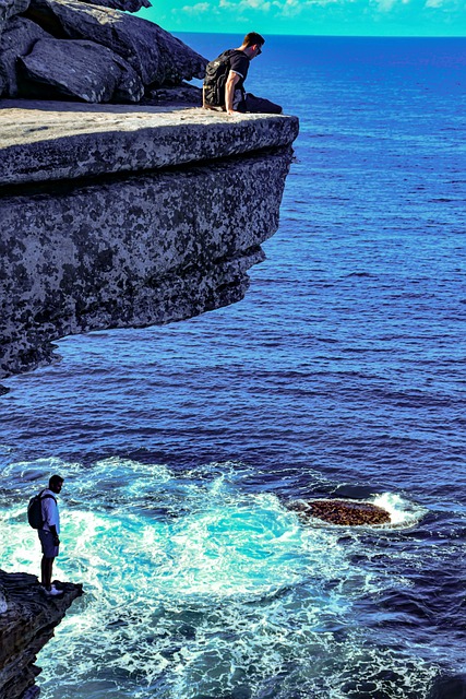 岩石海岸 岸边的悬崖 海滩 - 上的免费照片